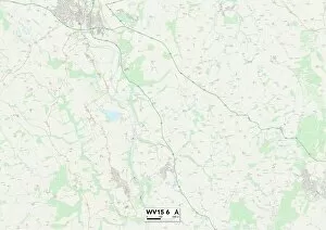 UK Maps Gallery: Shropshire WV15 6 Map