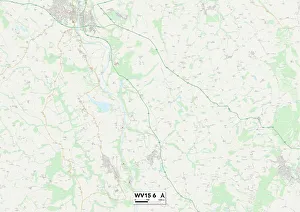 Chapel Lane Gallery: Shropshire WV15 6 Map