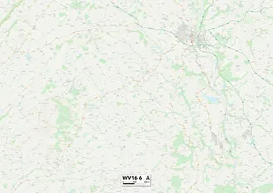 Chapel Lane Gallery: Shropshire WV16 6 Map