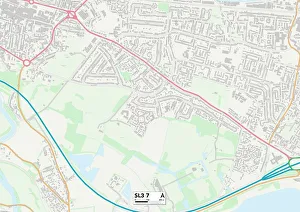 Warren Close Gallery: Slough SL3 7 Map
