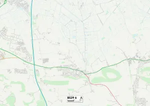 Cooks Lane Gallery: Somerset BS29 6 Map