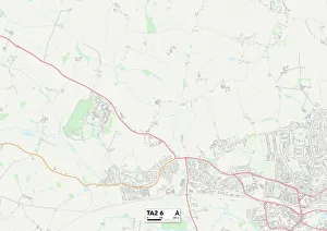 College Road Gallery: Somerset TA2 6 Map
