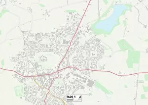 Ash Grove Gallery: Somerset TA20 1 Map