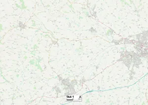 Cooks Lane Gallery: Somerset TA4 1 Map
