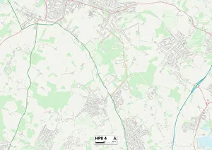 Stony Lane Gallery: South Buckinghamshire HP8 4 Map