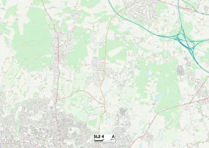 Stoke Road Gallery: South Buckinghamshire SL2 4 Map