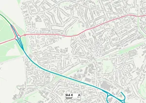 Silver Close Gallery: South Buckinghamshire SL6 4 Map