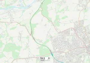 College Road Gallery: South Buckinghamshire SL6 6 Map