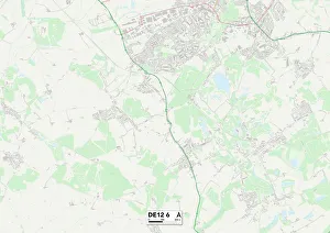 Furnace Lane Gallery: South Derbyshire DE12 6 Map