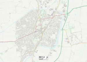 Castle Close Gallery: South Holland PE11 2 Map