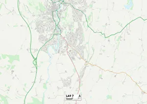St Georges Walk Gallery: South Lakeland LA9 7 Map