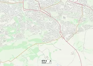 South Lanarkshire G73 5 Map