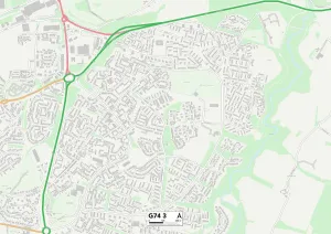 Drummond Place Gallery: South Lanarkshire G74 3 Map