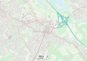 Hillside Crescent Gallery: South Lanarkshire ML3 6 Map