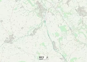 Ash Lane Gallery: South Lanarkshire ML9 3 Map