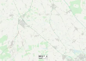 Rookery Lane Gallery: South Northamptonshire NN12 7 Map