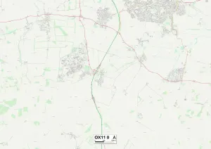 Lower Road Gallery: South Oxfordshire OX11 0 Map