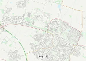 Manor Crescent Gallery: South Oxfordshire OX11 7 Map