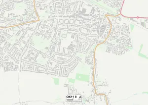 Wessex Road Gallery: South Oxfordshire OX11 8 Map