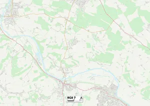 Cold Harbour Gallery: South Oxfordshire RG8 7 Map