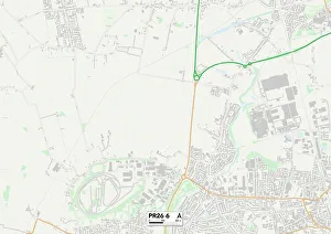 Brookside Close Gallery: South Ribble PR26 6 Map