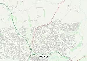 South Somerset BA21 4 Map