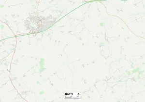 Greenway Gallery: South Somerset BA9 9 Map