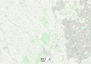 Forest Lane Gallery: South Staffordshire DY7 5 Map