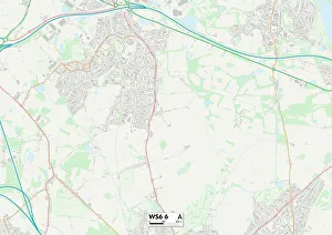 Meadow Grove Gallery: South Staffordshire WS6 6 Map