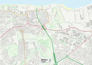 Shaftesbury Avenue Gallery: South Tyneside NE32 3 Map