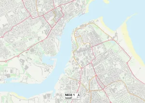 King Street Gallery: South Tyneside NE33 1 Map