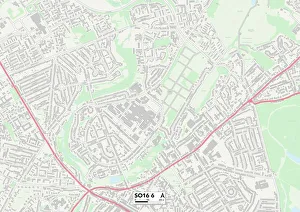 Warren Close Gallery: Southampton SO16 6 Map