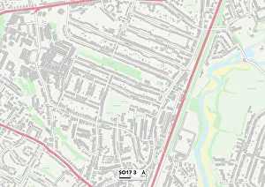 Blenheim Gardens Gallery: Southampton SO17 3 Map