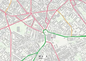 Gladstone Street Gallery: Southwark SE1 6 Map