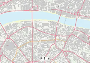 UK Maps Gallery: Southwark SE1 9 Map