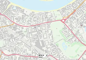 West Lane Gallery: Southwark SE16 4 Map