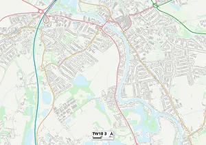 The Causeway Gallery: Spelthorne TW18 3 Map