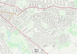 Hatfield Road Gallery: St Albans AL1 5 Map