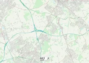 St Albans AL2 3 Map