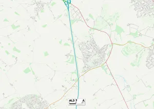 Monks Close Gallery: St Albans AL3 7 Map