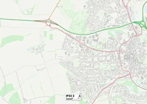 Langton Road Gallery: St Edmundsbury IP33 3 Map