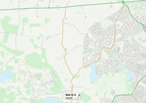 Richmond Close Gallery: St. Helens WA10 5 Map