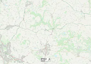 Hollins Lane Gallery: Staffordshire ST10 2 Map