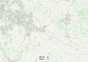 Cherry Close Gallery: Staffordshire ST11 9 Map
