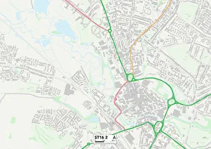 Pilgrim Street Gallery: Staffordshire ST16 2 Map