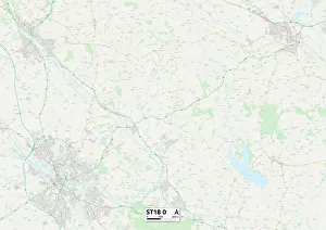 Smithy Lane Gallery: Staffordshire ST18 0 Map