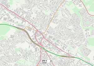 Smithy Lane Gallery: Staffordshire ST3 1 Map