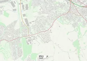 Beech Road Gallery: Staffordshire ST3 3 Map