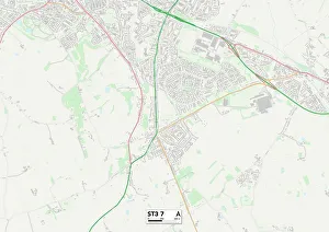 Cottage Close Gallery: Staffordshire ST3 7 Map