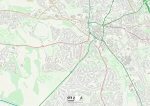 Staffordshire ST5 2 Map
